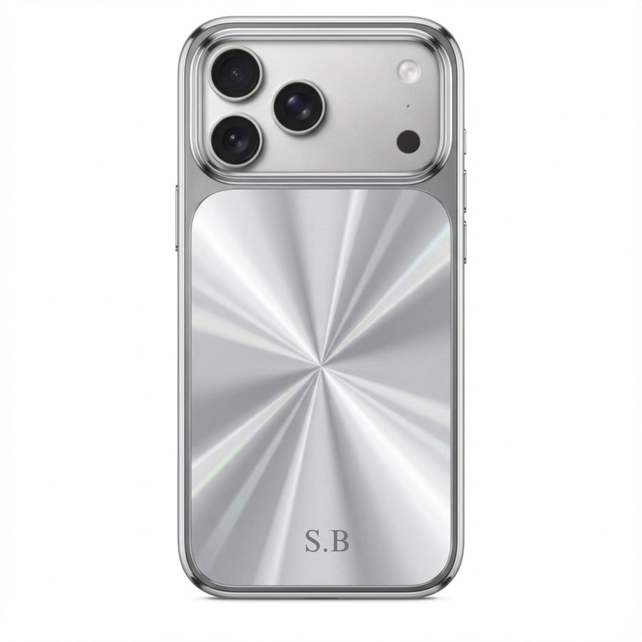 Silver Flashy iPhone Case