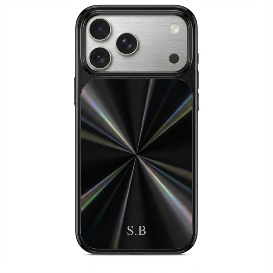 Black Flashy iPhone Case