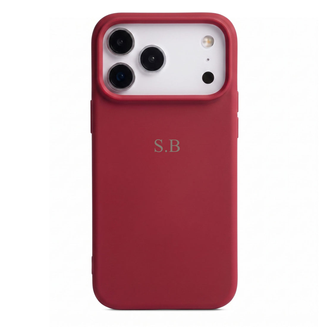 Wine Personalized Liquid Silicone iPhone Case