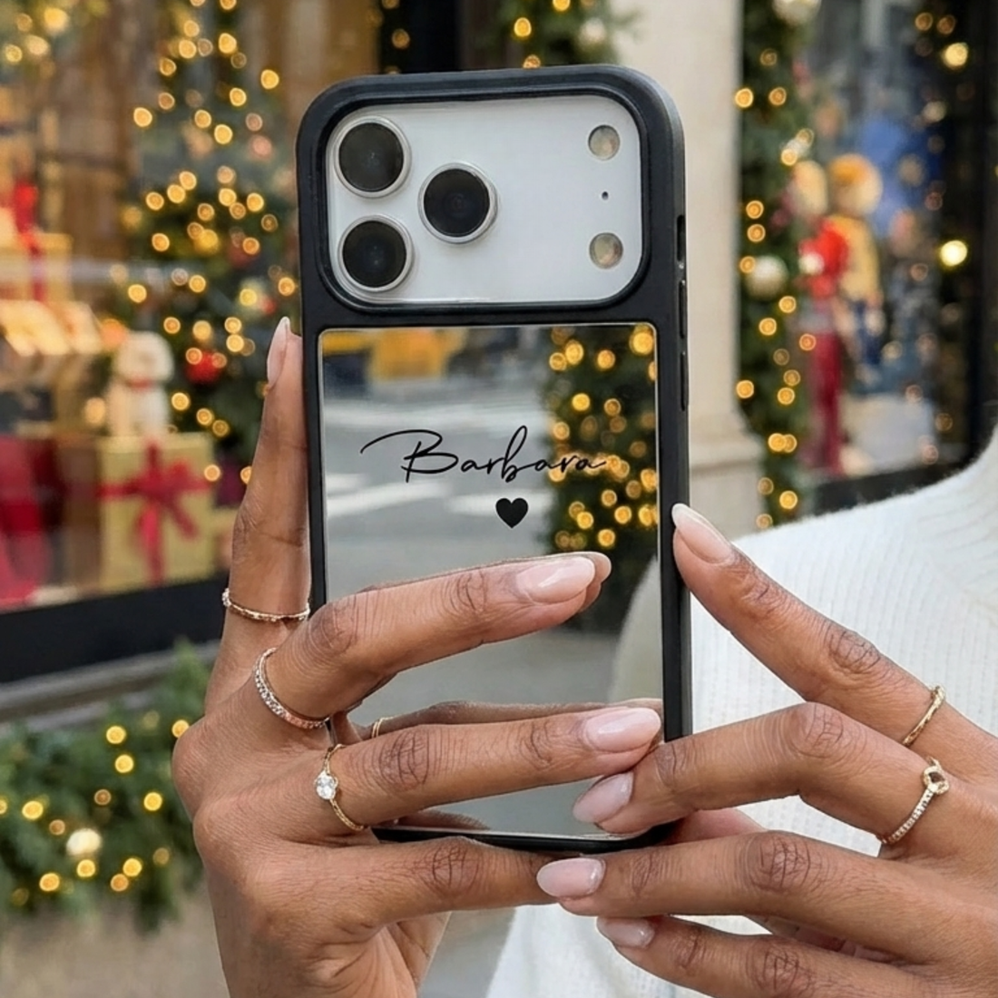 Personalized Mirror iPhone Case