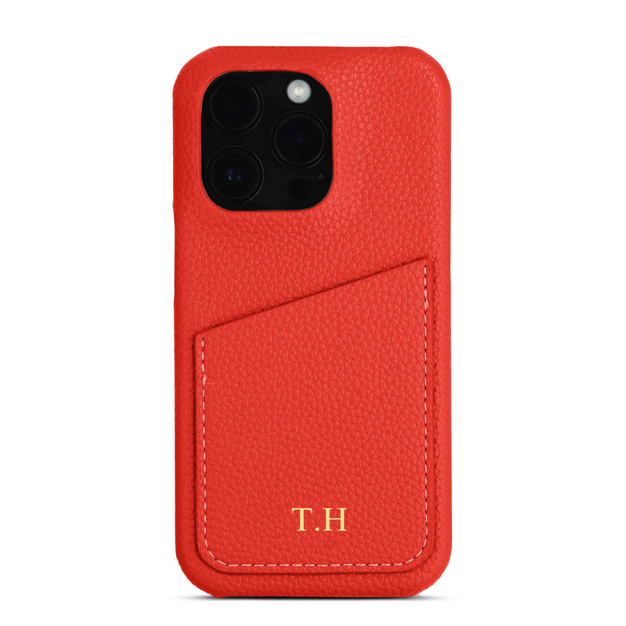 Card Holder Leather iPhone Case
