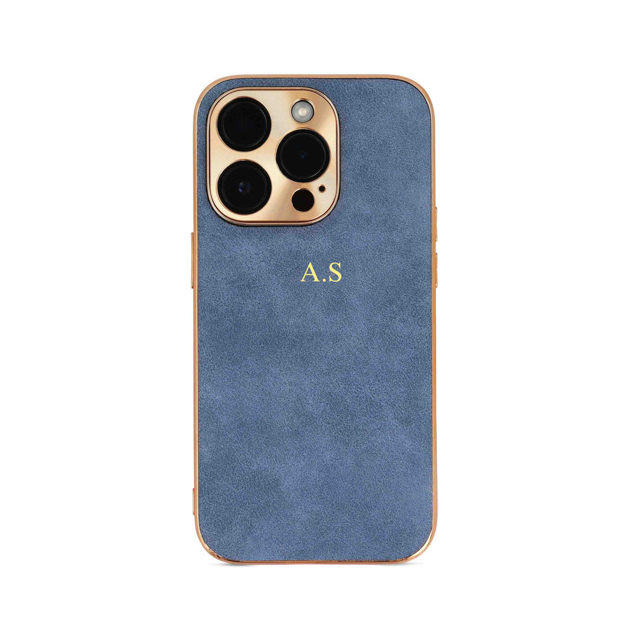 Luxury Lambskin Leather Custom iPhone Case