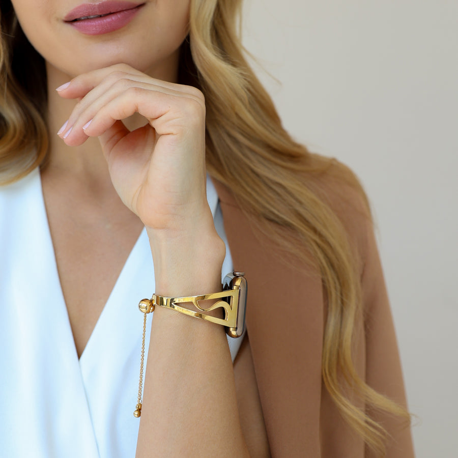 Lucia Elegant Gold Band