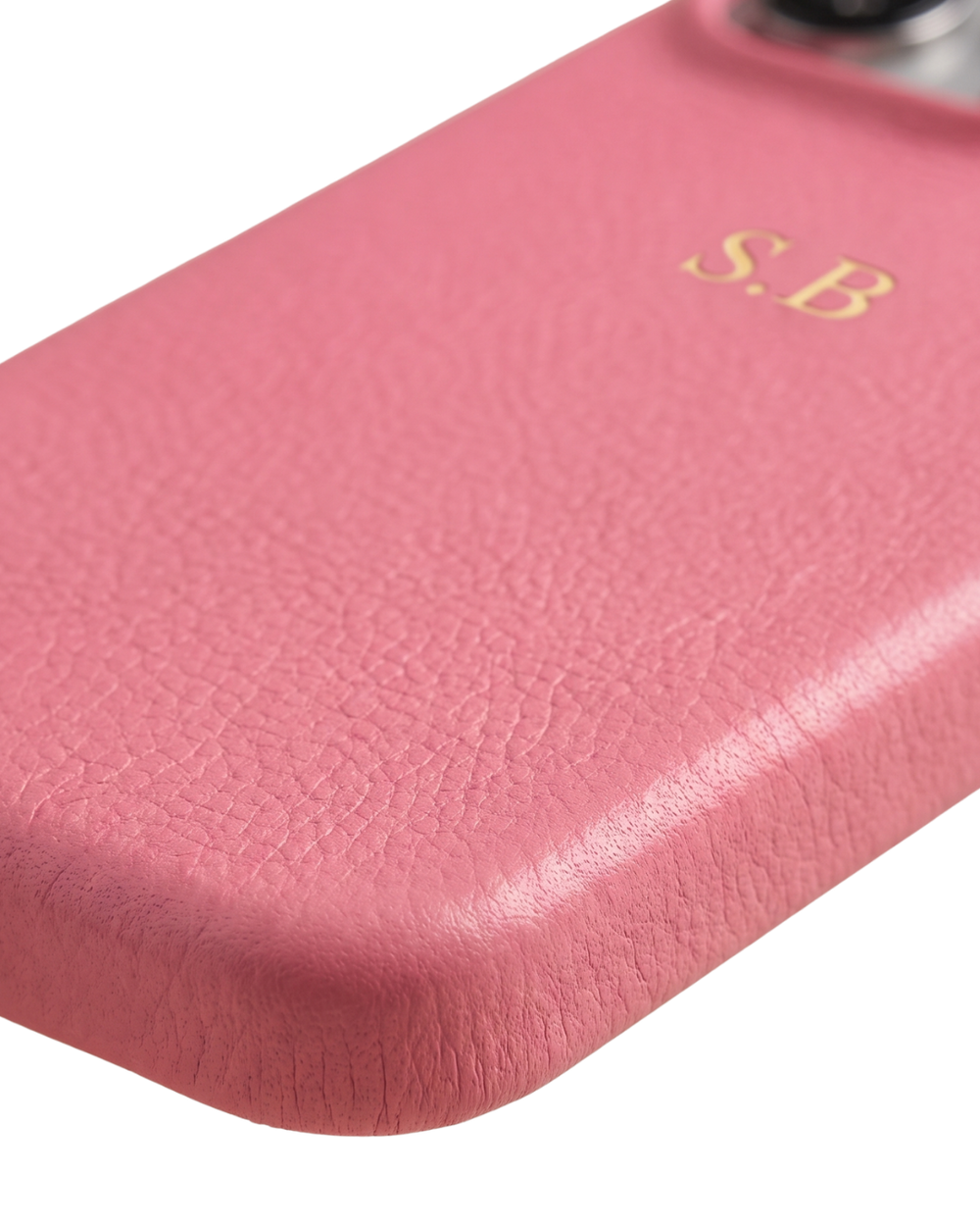Red Leather iPhone Case