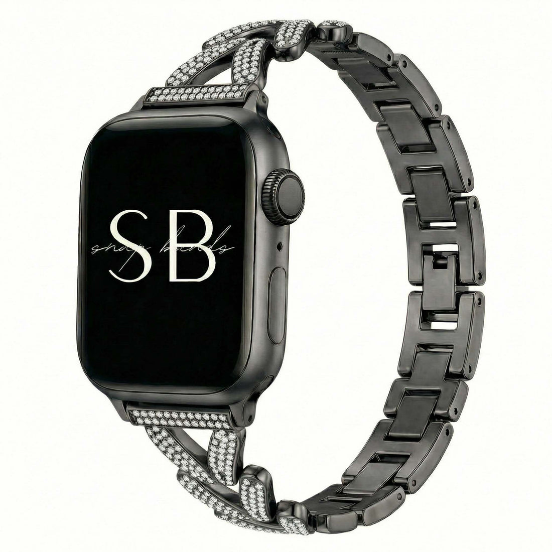 Aria Crystal Metal Band - Snap Bands
