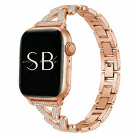Aria Crystal Metal Band - Snap Bands