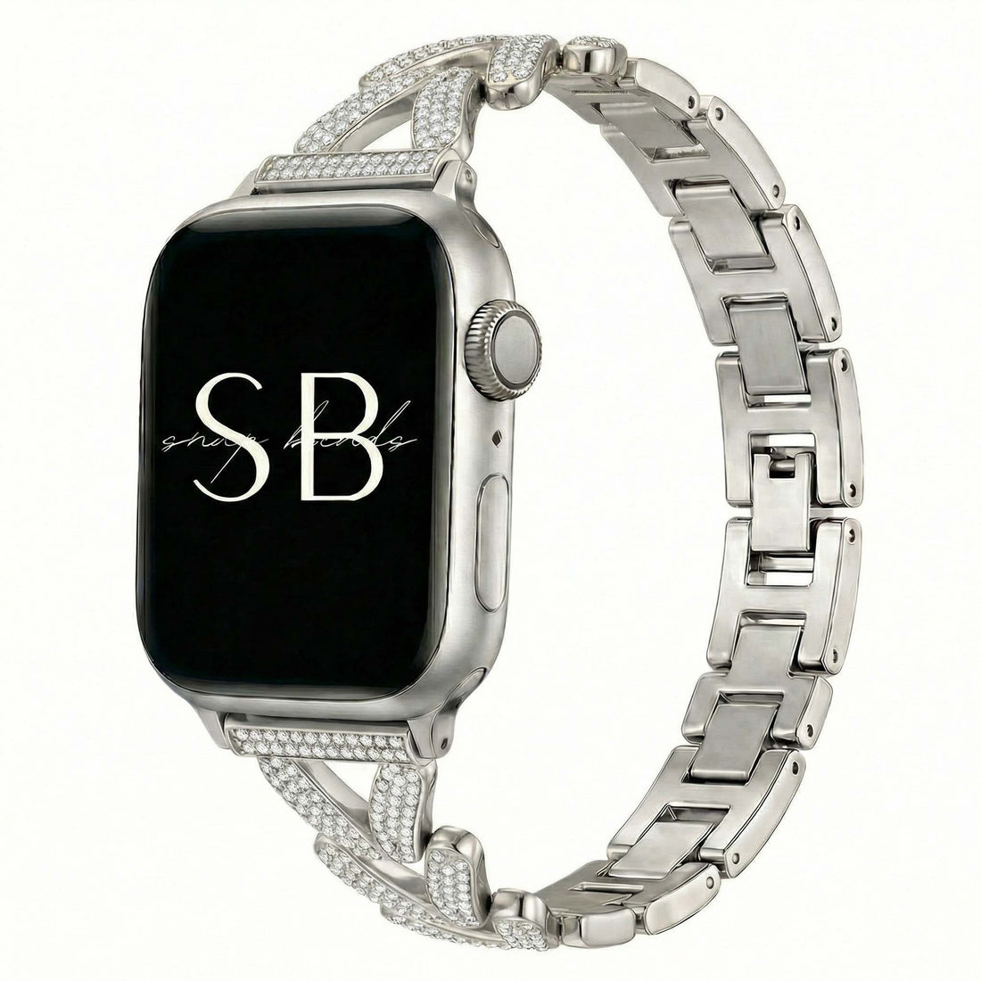 Aria Crystal Metal Band - Snap Bands
