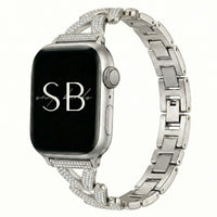 Aria Crystal Metal Band - Snap Bands