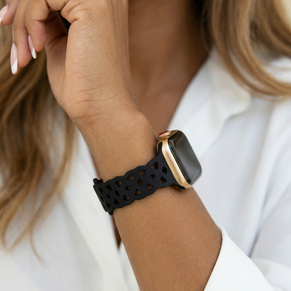 Ava Silicone Band - Snap Bands