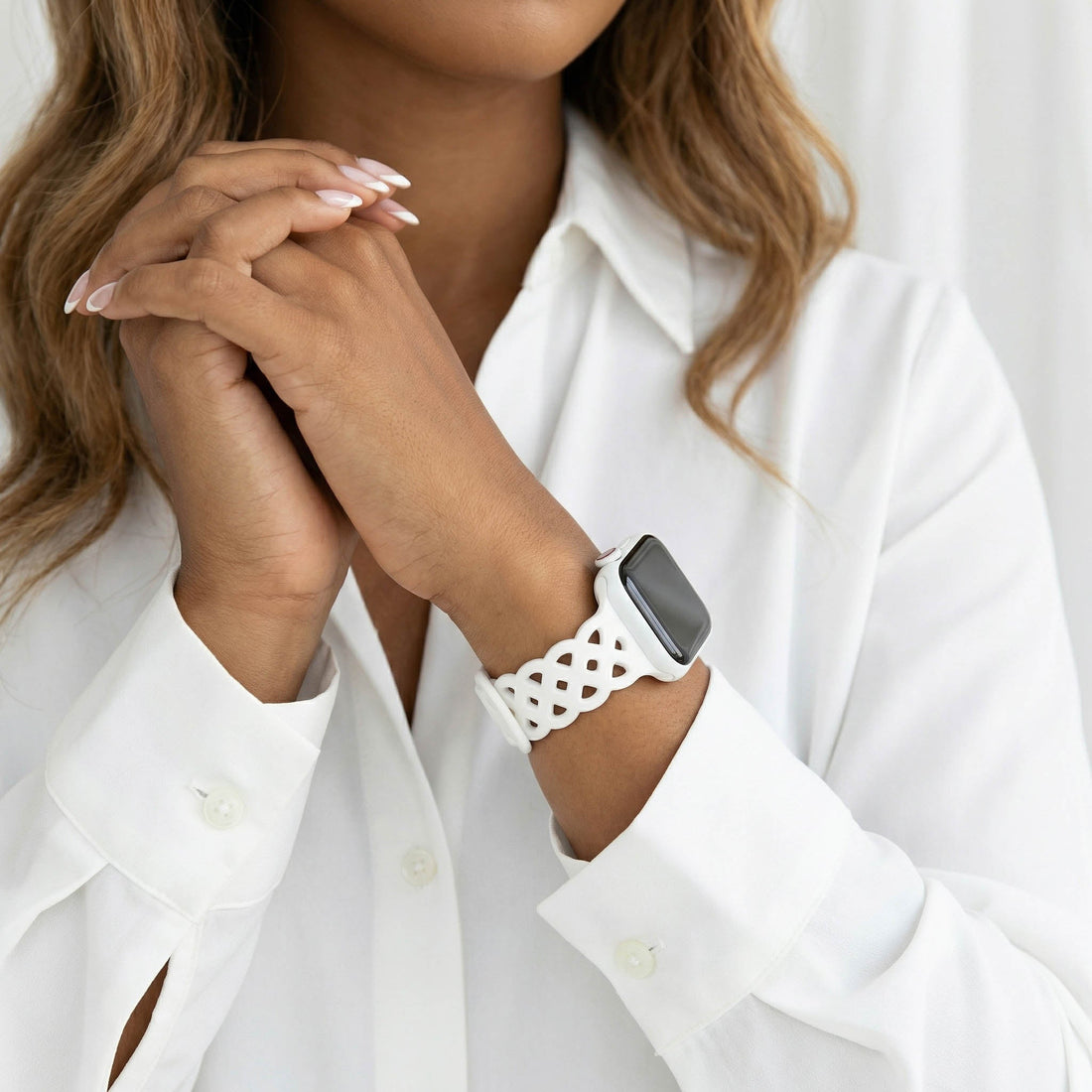 Ava Silicone Band - Snap Bands