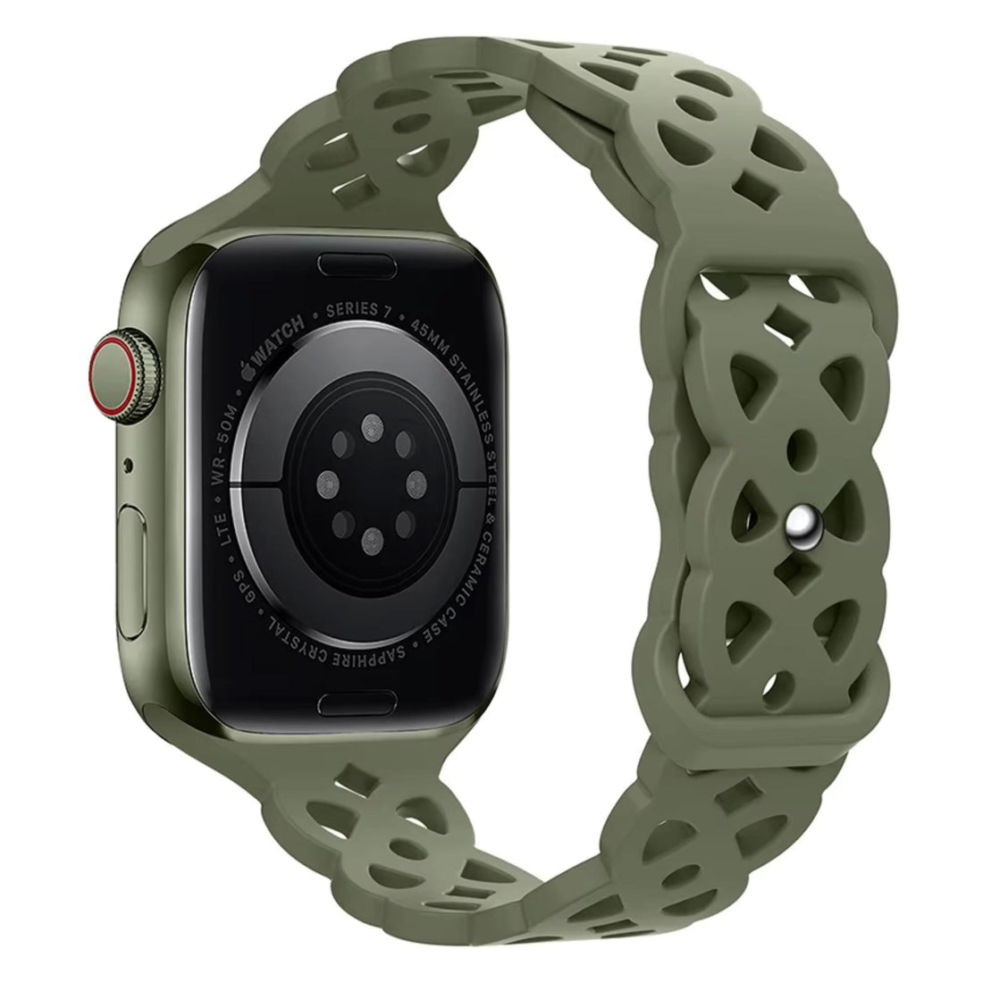 Ava Silicone Band - Snap Bands