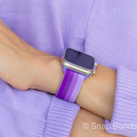 Azure Elastic Nylon Band - #Snap Bands#