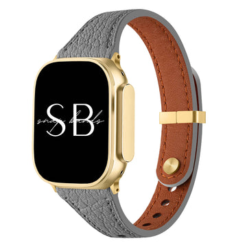 Slim Leather Band Meda