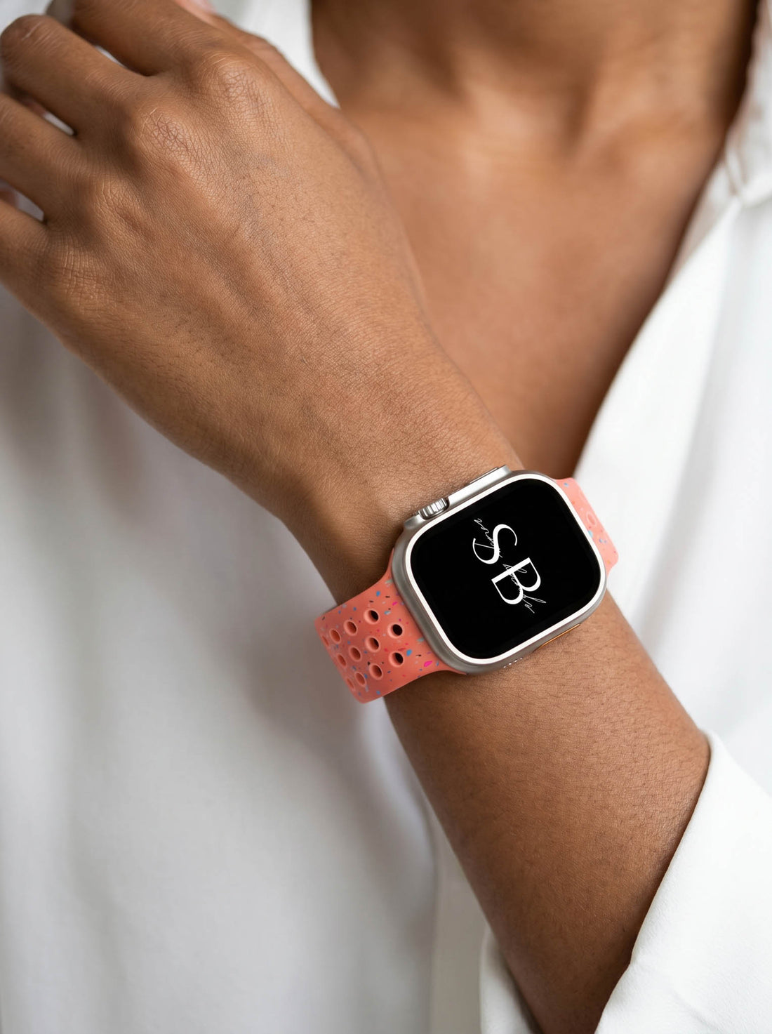 Vita Speckled Silicone Band