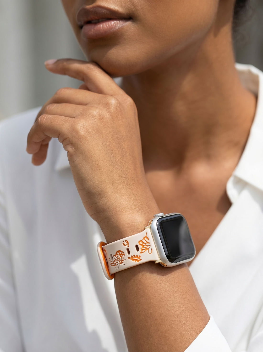 Ran Engraved Silicone Band