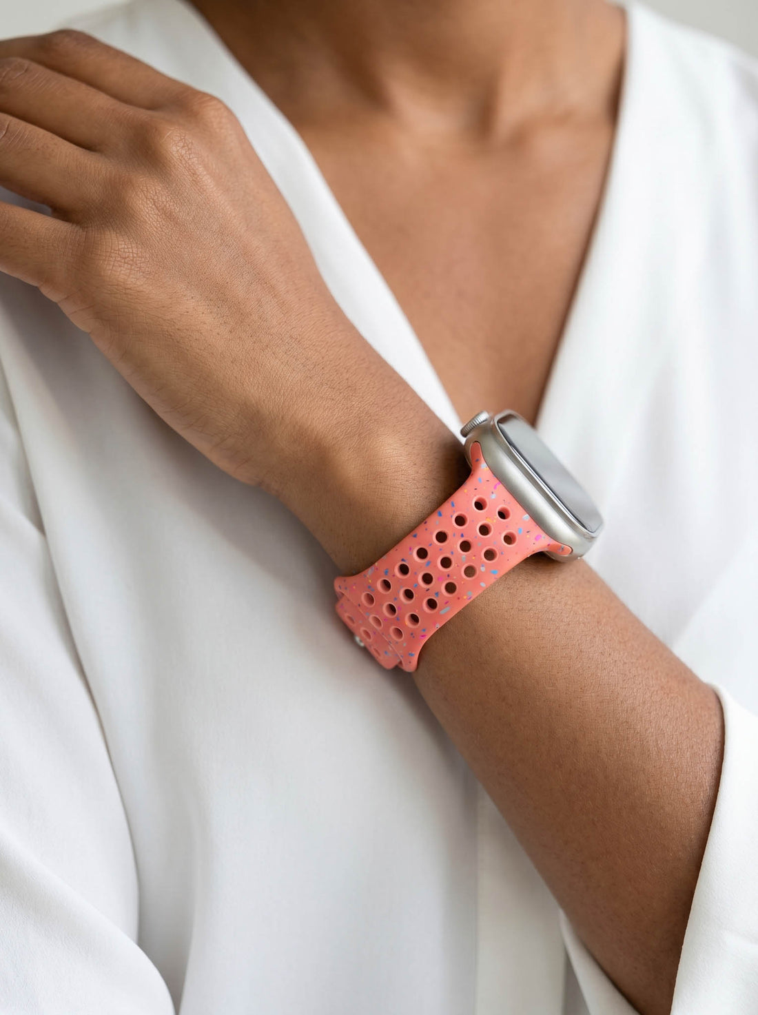 Vita Speckled Silicone Band