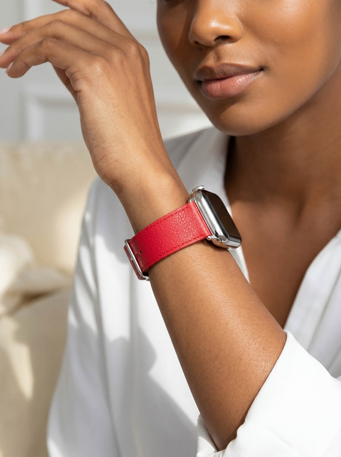 Vegan Leather Band The Gina
