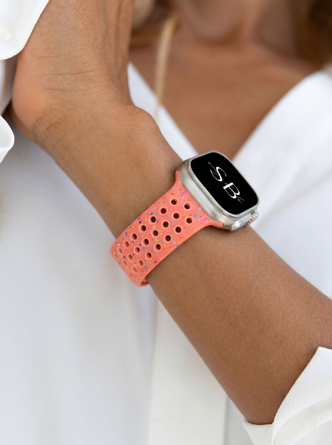 Vita Speckled Silicone Band