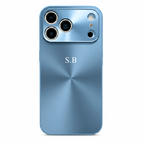 Blue Flashy Alu iPhone Case - Snap Bands