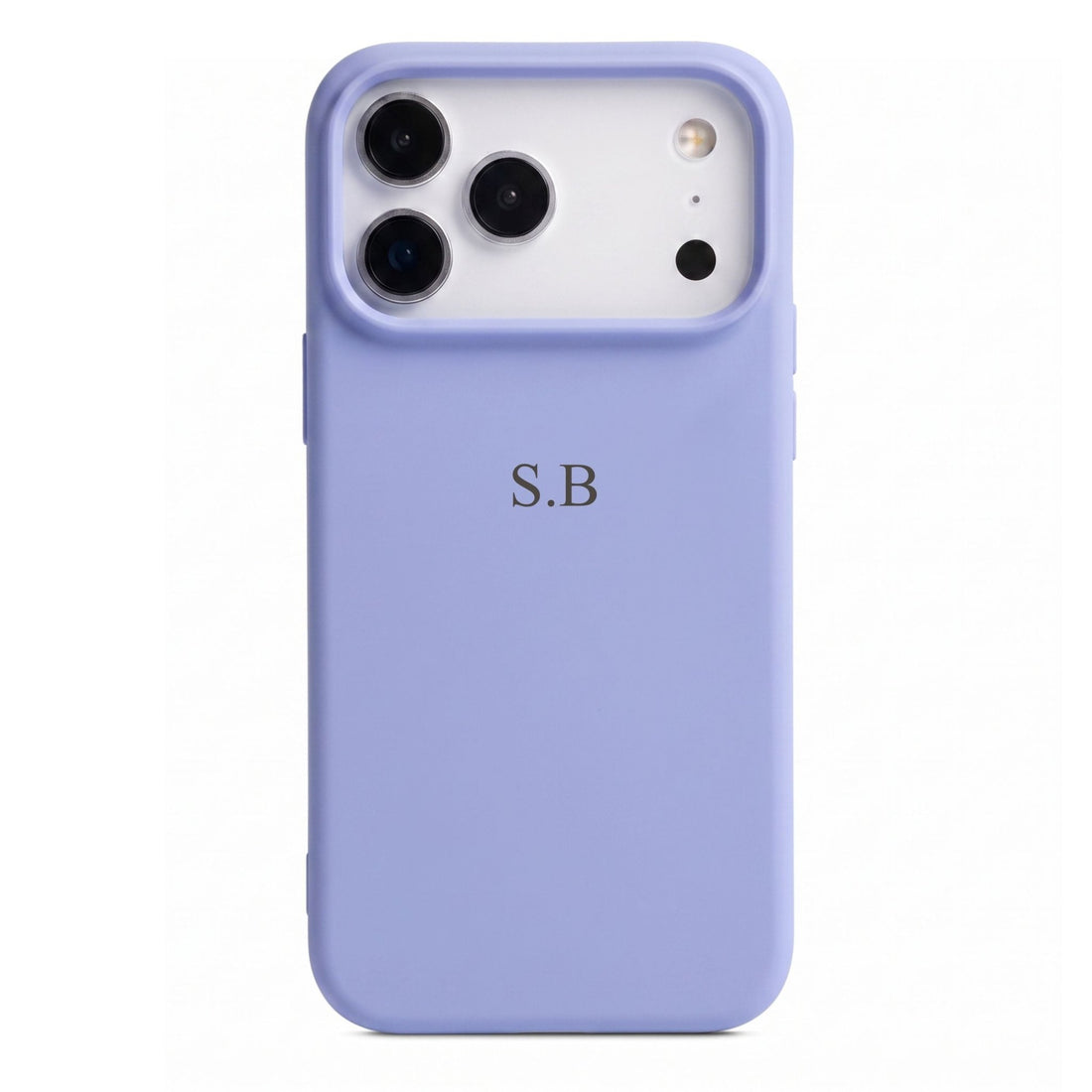 Blue Personalized Liquid Silicone iPhone Case - Snap Bands