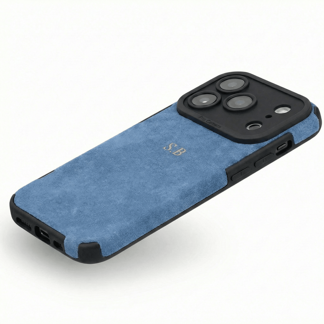 Blue Suede iPhone Case - Snap Bands