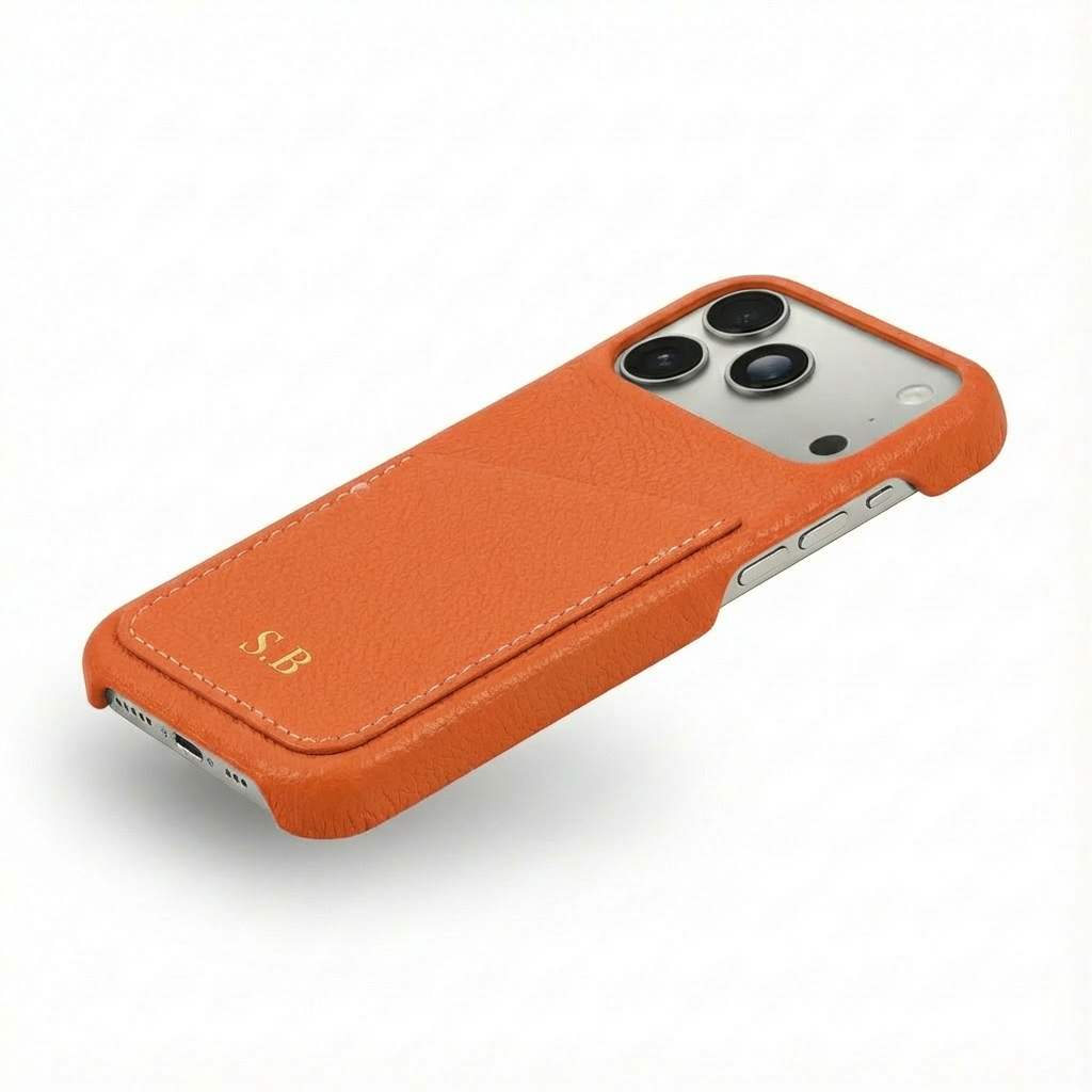 Card Holder Leather iPhone Case