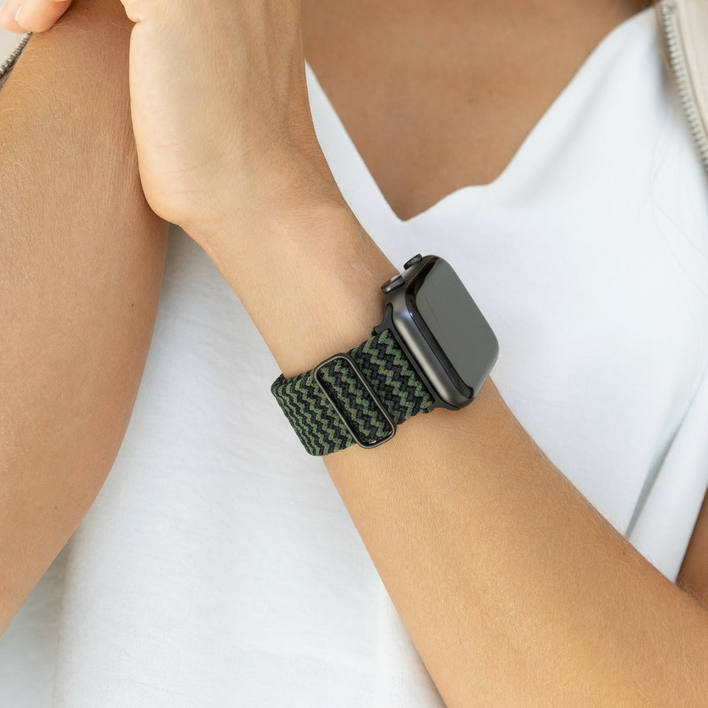 Zebra Nylon Woven Band