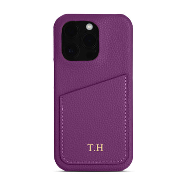 Card Holder Leather iPhone Case - #Snap Bands#