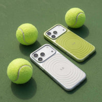 White Personalized Magnetic iPhone Case With Leather