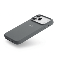 Dark Gray Personalized Liquid Silicone iPhone Case - Snap Bands