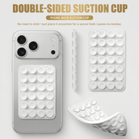 Double-Sided Silicone Suction Pad for Phone - Snap Bands