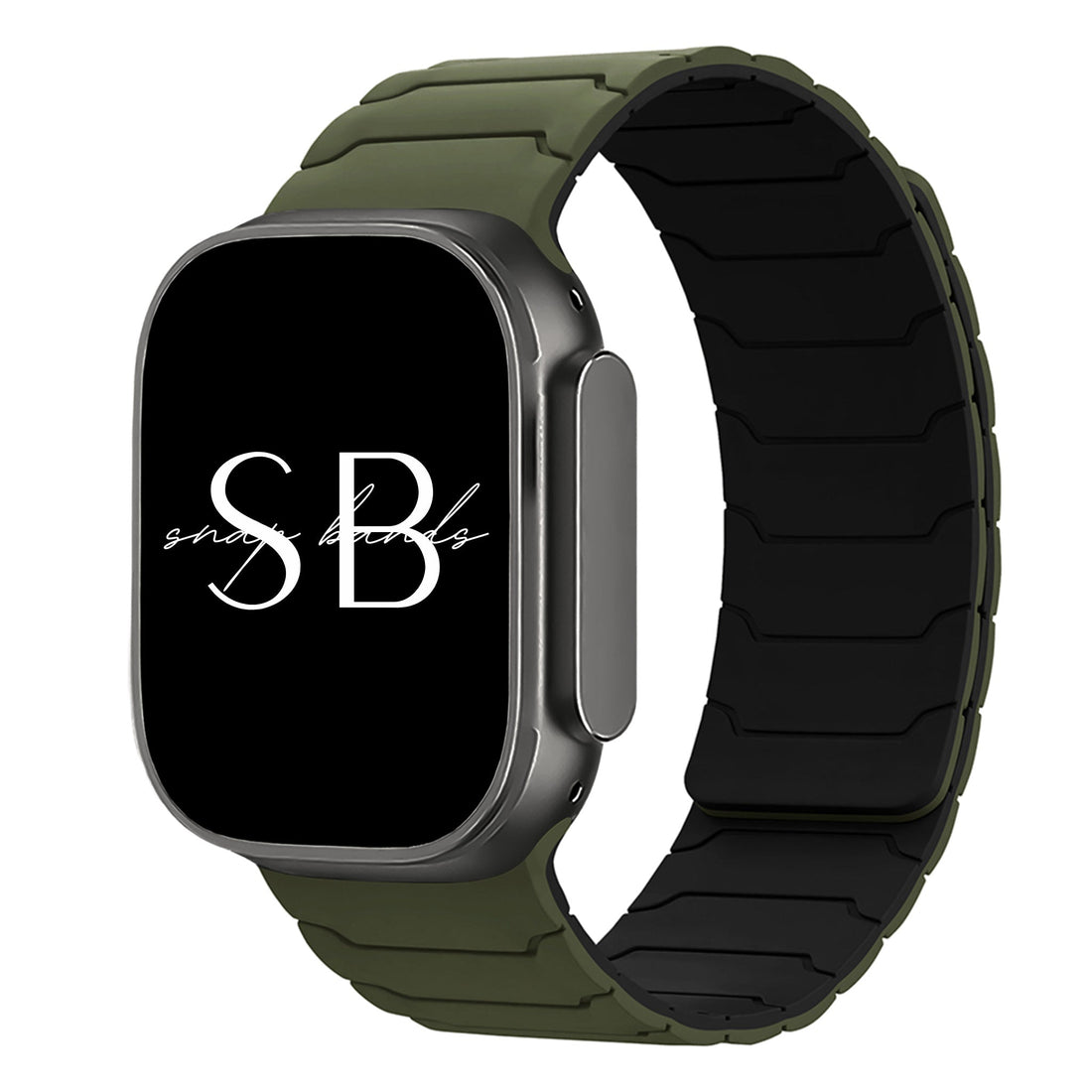 Dulce Silicone Magnetic Loop Band - Snap Bands
