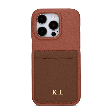 Brown-pebble-leather-iphone-case-with-card-holder