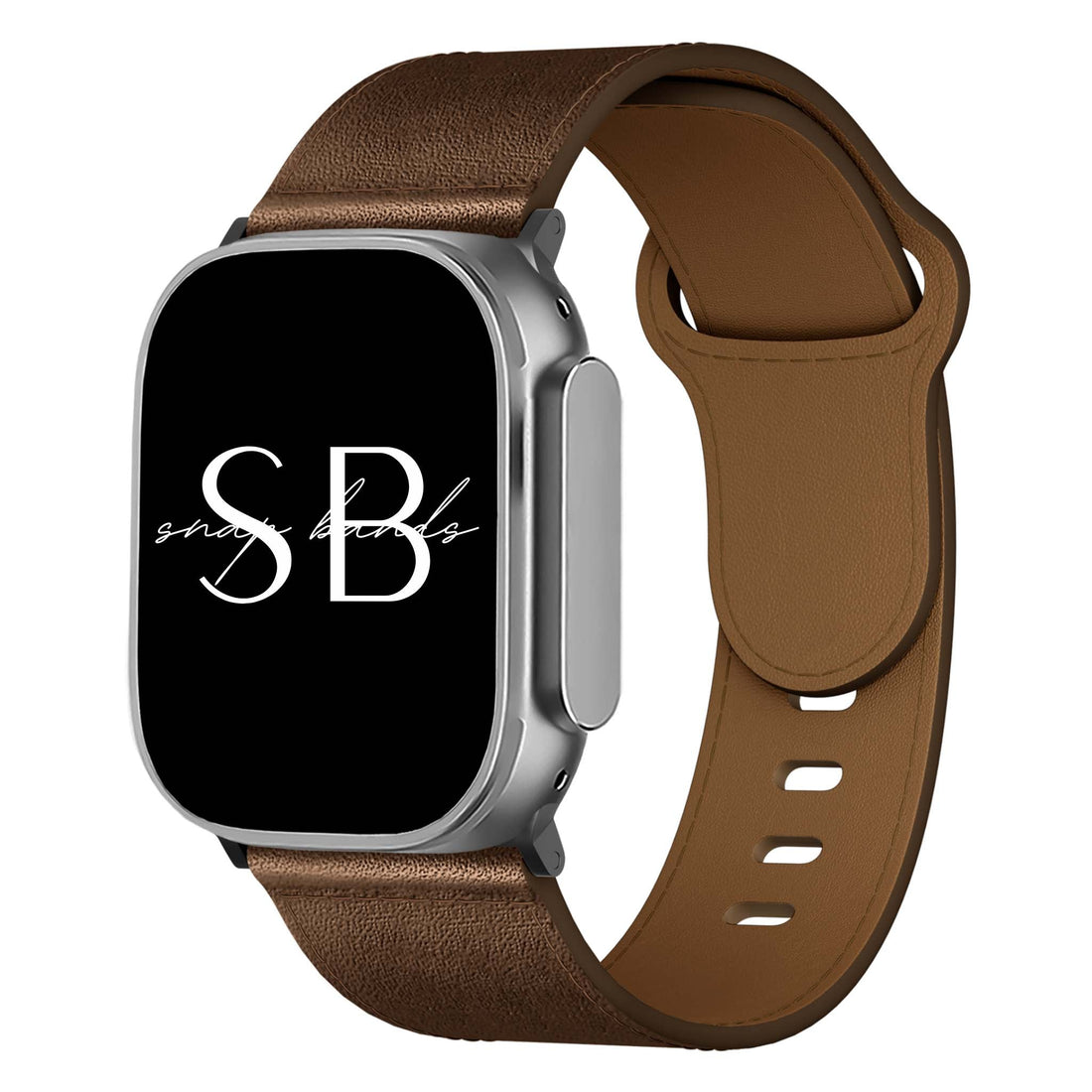 Giulia Genuine Leather Band - Snap Bands