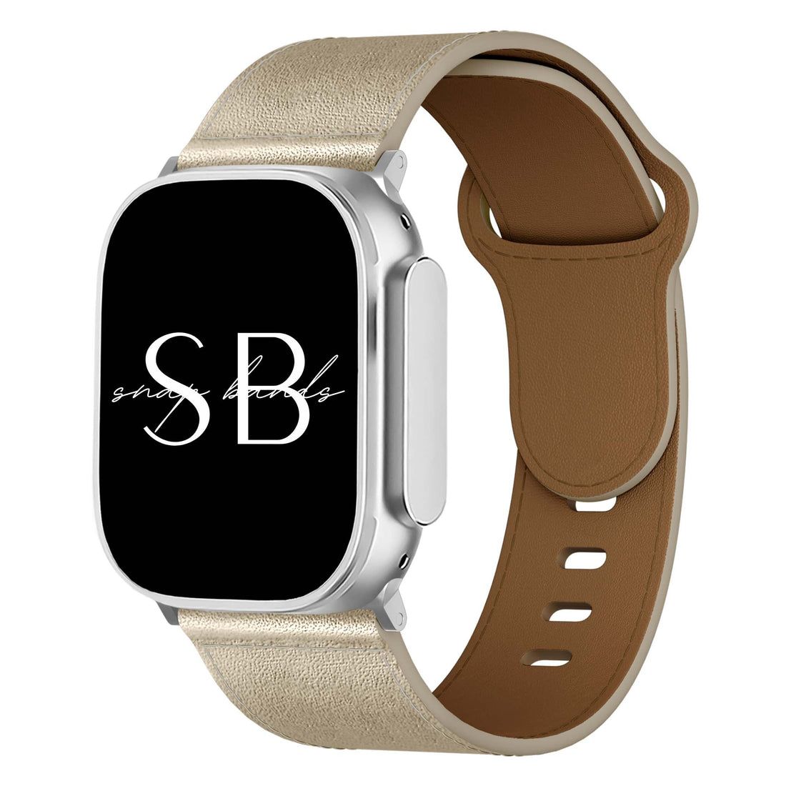 Giulia Genuine Leather Band - Snap Bands