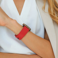 Giulia Genuine Leather Band - Snap Bands
