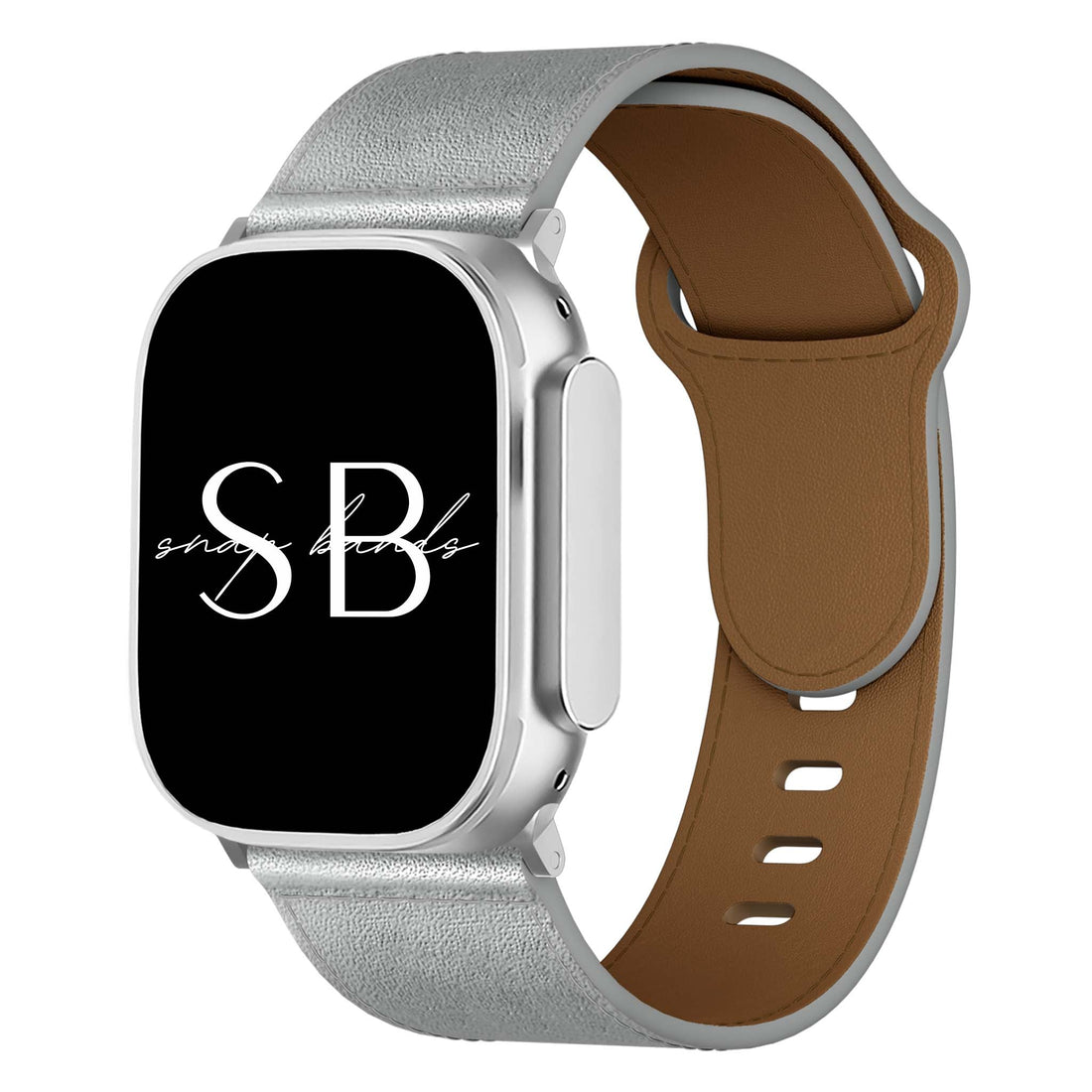 Giulia Genuine Leather Band - Snap Bands