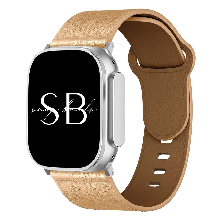 Giulia Genuine Leather Band - Snap Bands