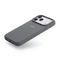 Dark Gray Personalized Liquid Silicone iPhone Case