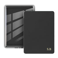 Black Leather Kindle Case