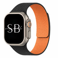 Lara Silicone Magnetic Loop Band Two Colors - Snap Bands
