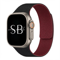 Lara Silicone Magnetic Loop Band Two Colors - Snap Bands