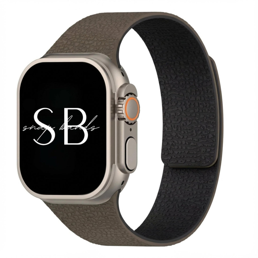 Lara Silicone Magnetic Loop Band Two Colors - Snap Bands