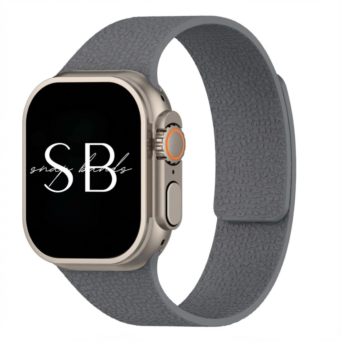 Lara Silicone Magnetic Loop Band Two Colors - Snap Bands