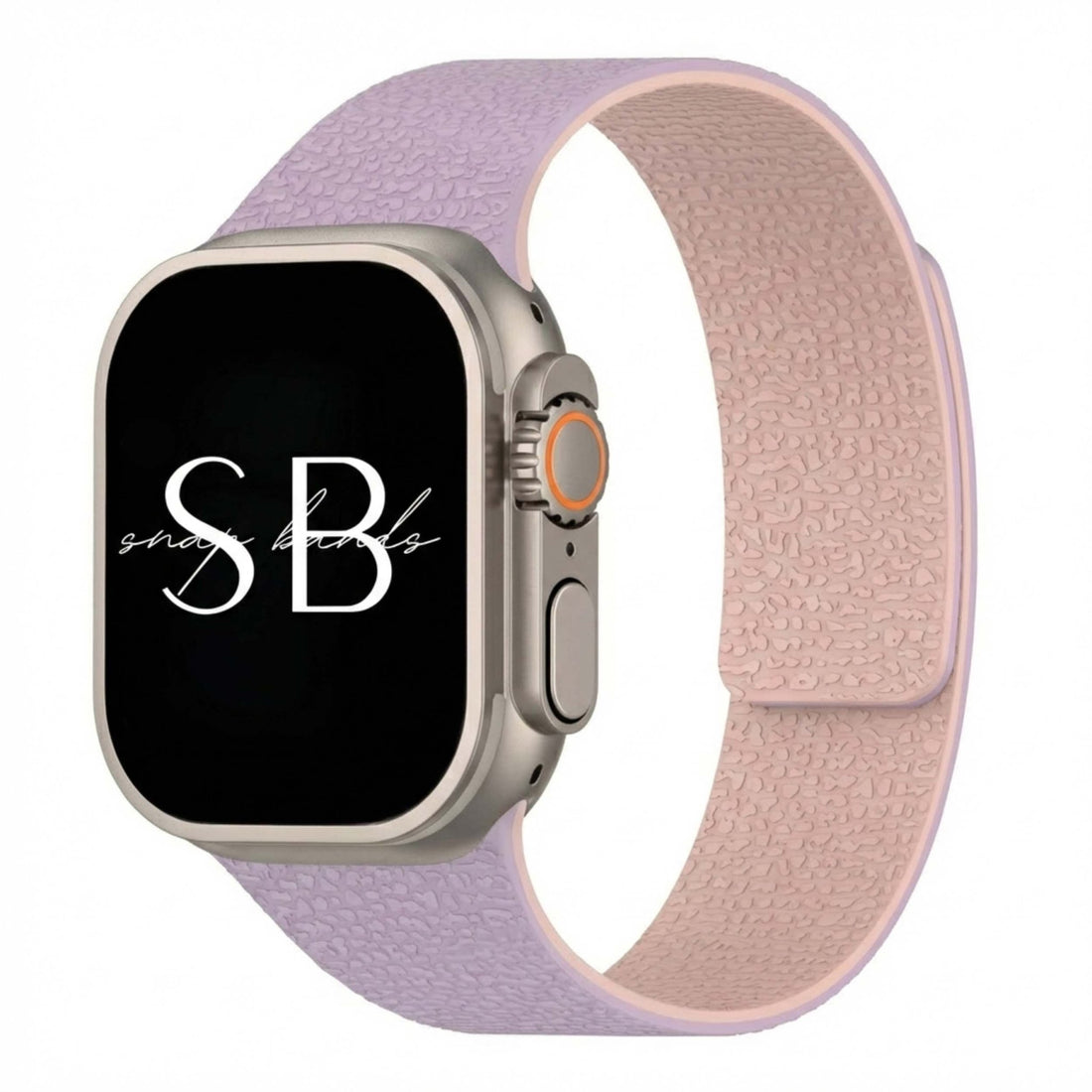 Lara Silicone Magnetic Loop Band Two Colors - Snap Bands