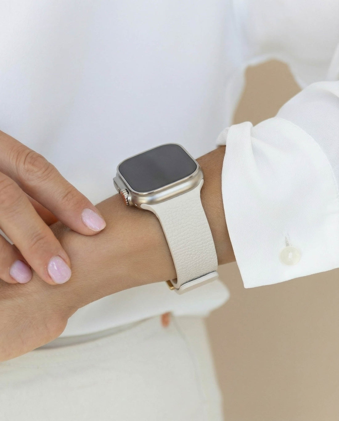Lara Silicone Magnetic Loop Band Two Colors - Snap Bands