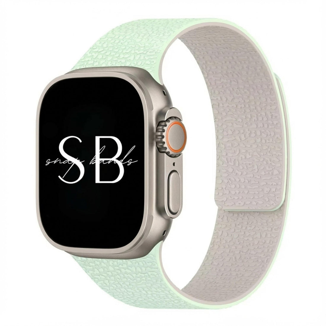 Lara Silicone Magnetic Loop Band Two Colors - Snap Bands