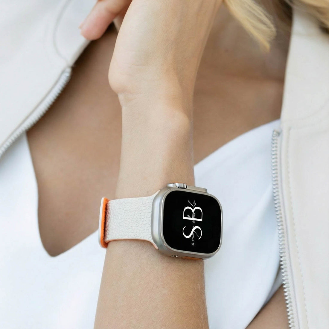 Lara Silicone Magnetic Loop Band Two Colors - Snap Bands