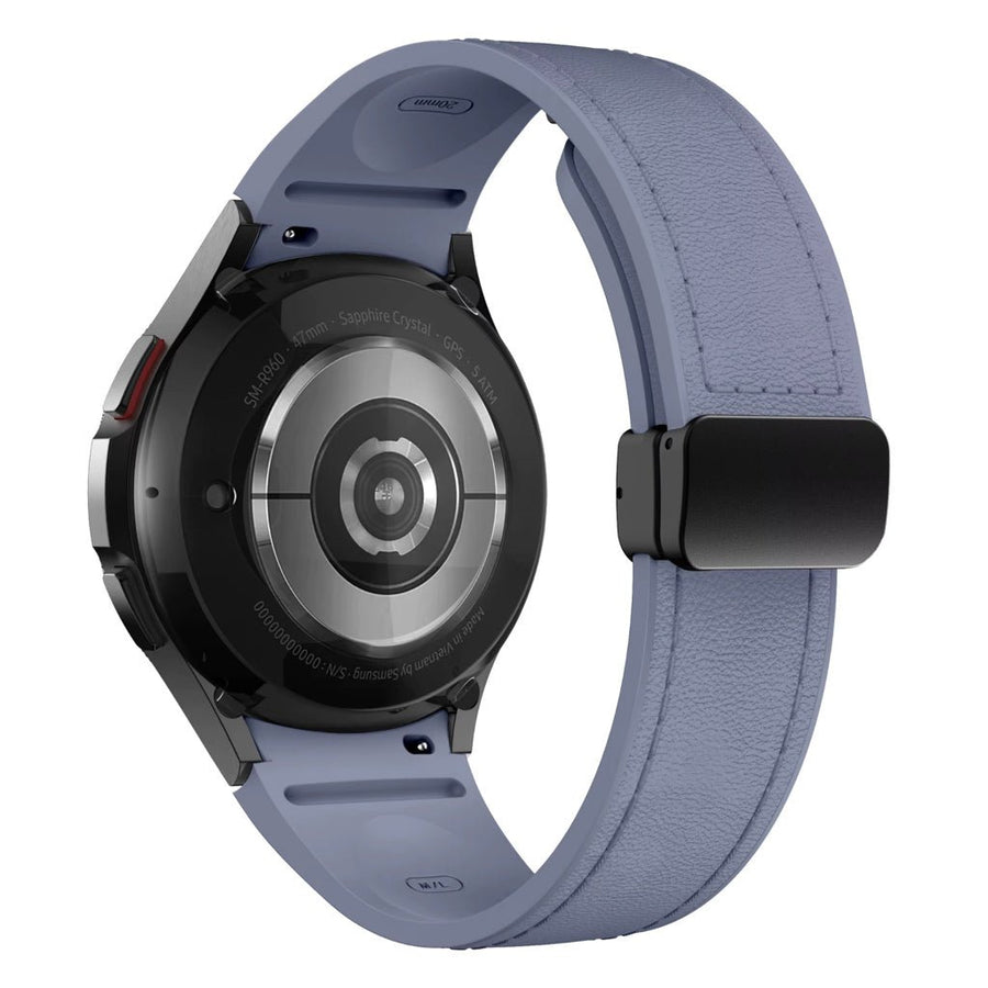 Leather Band With Magnetic Clasp - Snap Bands