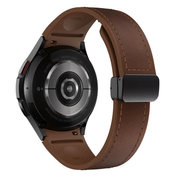 Leather Band With Magnetic Clasp - Snap Bands